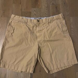 Tommy Hilfiger Tan Flat Front Shorts Sz 42